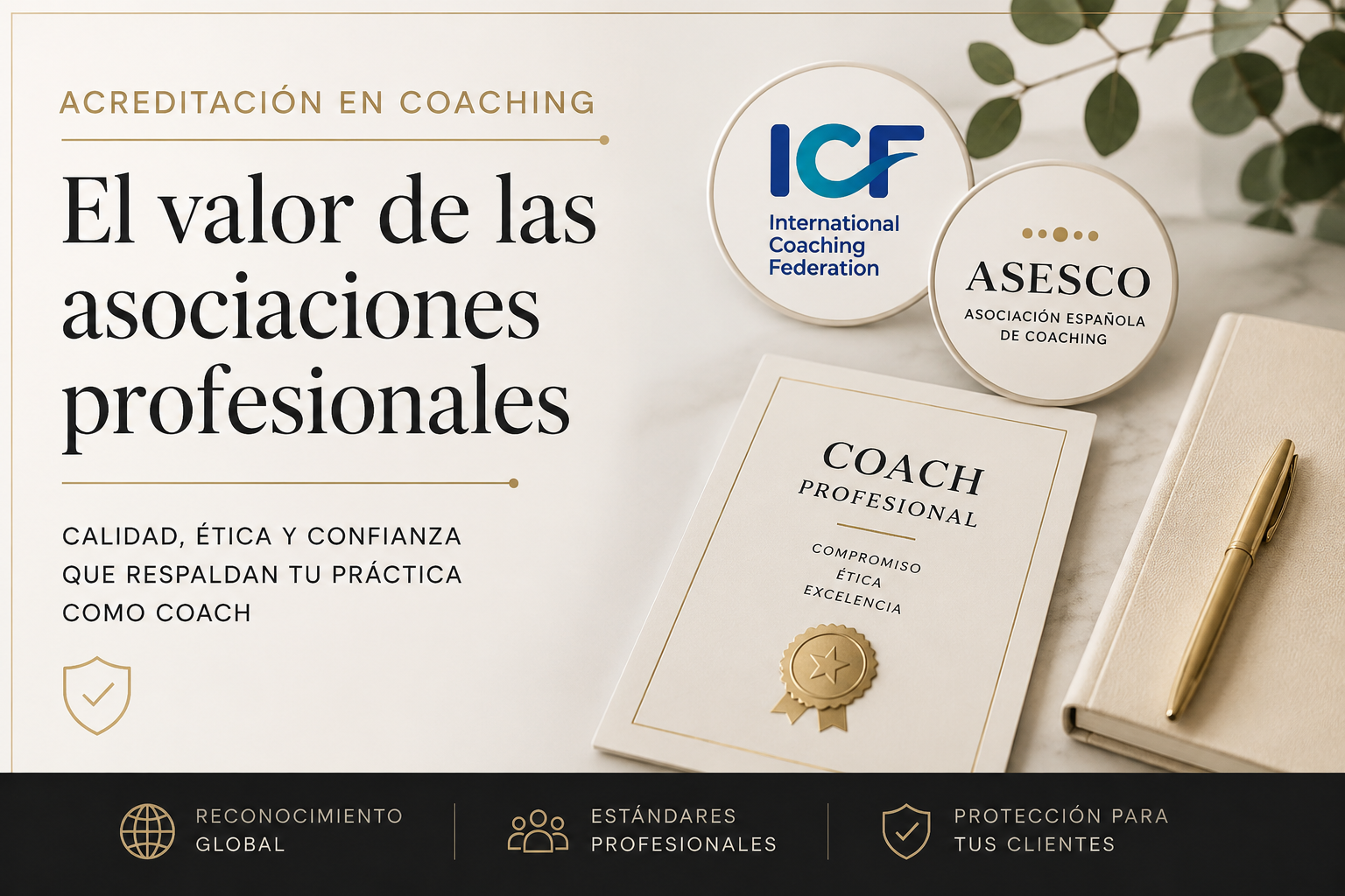 Acreditación en coaching: El valor de las asociaciones profesionales