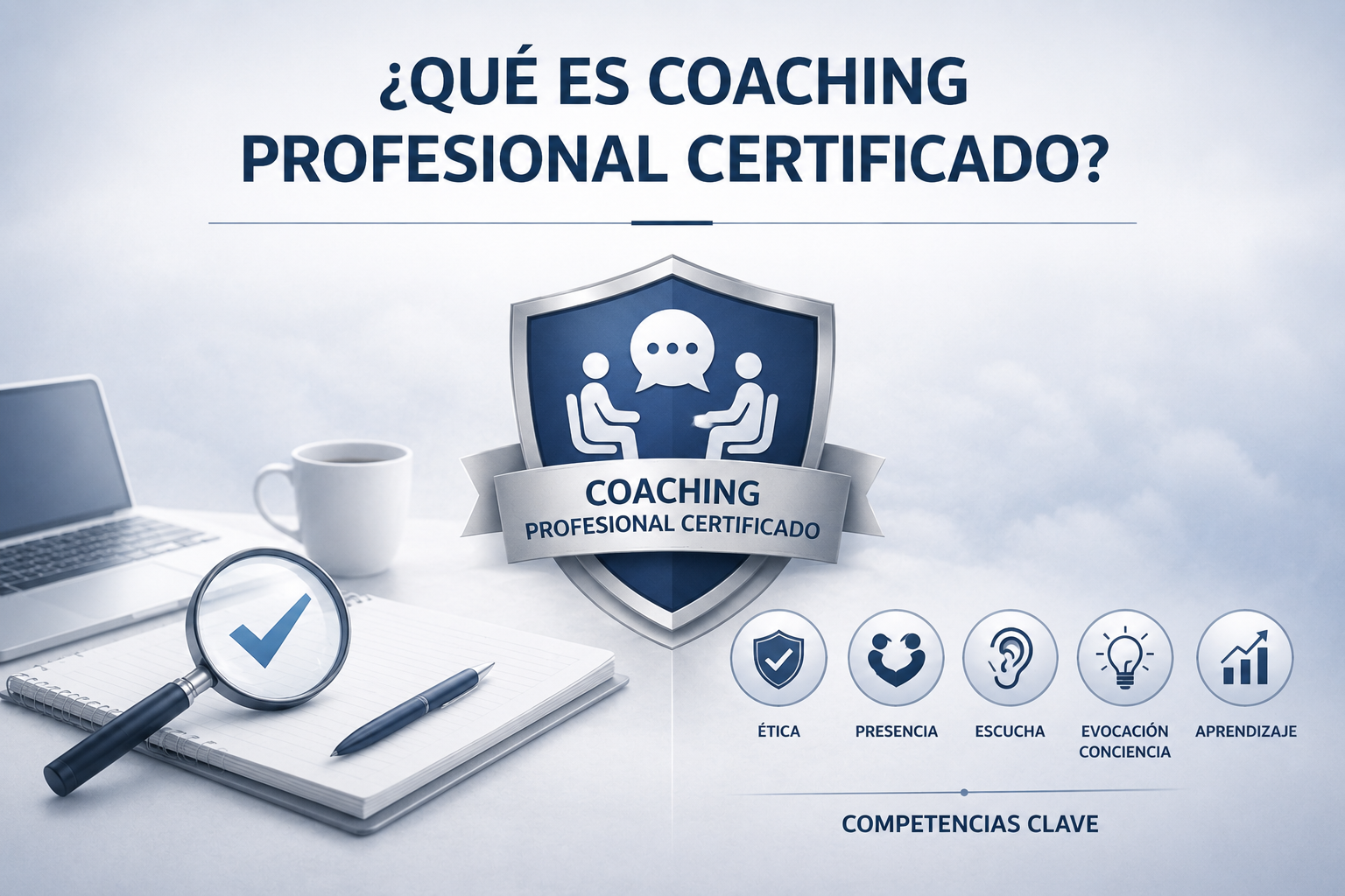 Qué es el coaching profesional certificado: Definición, rigor y estándares.