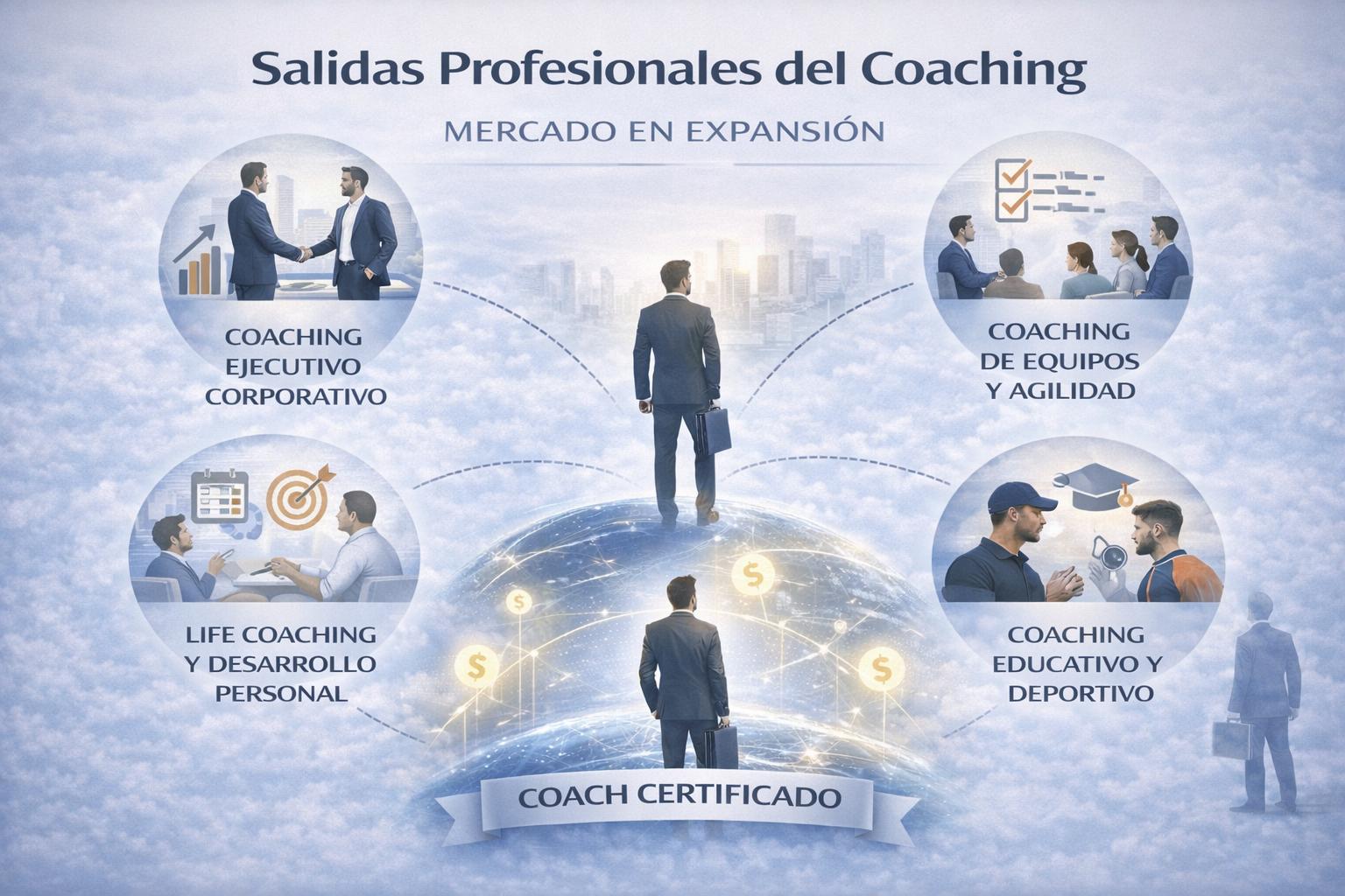 Salidas profesionales del coaching: Un mercado en plena expansión.